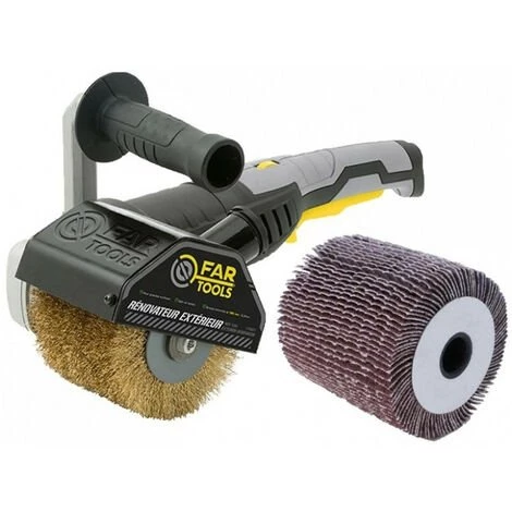 Rénovateur REX120C 1300W, Avec 2 Brosses (laiton, Lamelles) FARTOOLS 1 Rénovateur REX120C 1300W, Avec 2 Brosses (laiton, Lamelles) FARTOOLS