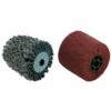 2 Brosses (métal Torsadé Pour Meuler, Fibre Synthétique Pour Polir) Pour Renovateur REX 120C, REX 200, REX-H200 FARTOOLS