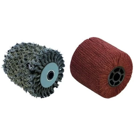 2 Brosses (métal Torsadé Pour Meuler, Fibre Synthétique Pour Polir) Pour Renovateur REX 120C, REX 200, REX-H200 FARTOOLS 1 2 Brosses (métal Torsadé Pour Meuler, Fibre Synthétique Pour Polir) Pour Renovateur REX 120C, REX 200, REX-H200 FARTOOLS