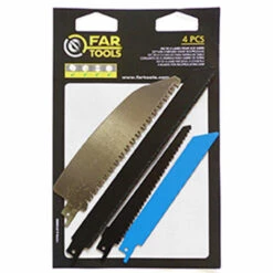 FARTOOLS Lames Multi-matériaux Pour Scie Sabre - Lot De 4