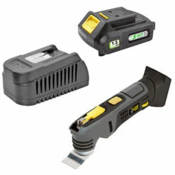 FARTOOLS Outil Oscillant Multi-fonction Sans Fil KIT XF-TOOLS - 40 V 1,5 Ah Avec Chargeur