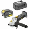 FARTOOLS Meuleuse D'angle D. 115 Mm Sans Fil KIT XF-GRINDER - 18 V 4,0 Ah Avec Chargeur