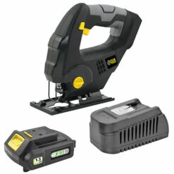 FARTOOLS Scie Sauteuse Sans Fil KIT XF-JIG - 18 V 1,5 Ah Avec Chargeur