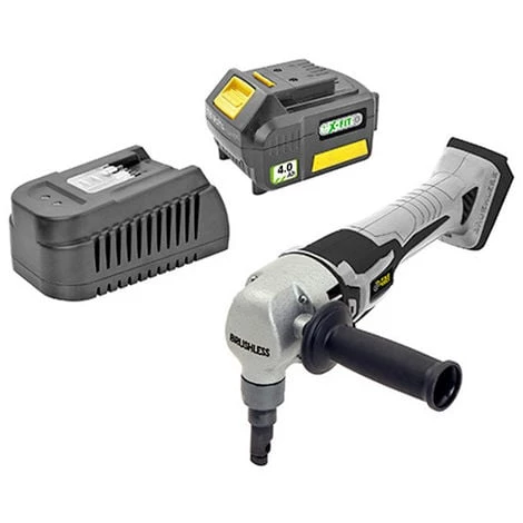 FARTOOLS Grignoteuse à Tôle Sans Fil KIT XFB NIBBLER - 18 V 4,0 Ah Avec Chargeur 1 FARTOOLS Grignoteuse à Tôle Sans Fil KIT XFB NIBBLER - 18 V 4,0 Ah Avec Chargeur