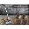 FARTOOLS PACK GRAND RENOVATEUR SUR PIED POUR SURFACE AU SOL + 2 BROSSES FIL LAITONNE + 2 BROSSES LAMELLES ABRASIVES