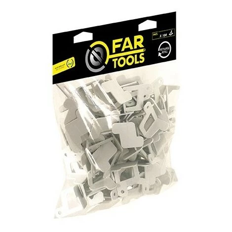 FARTOOLS 100 Clips Pour Croisillons Auto-nivelant 2 FARTOOLS 100 Clips Pour Croisillons Auto-nivelant – Image 2